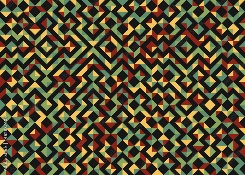 Abstract Geometric Pattern generative computational art illustration Abstract Geometric Pattern generative computational art illustration