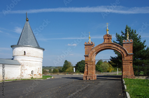 Mozhaisk, Russia - September, 2019: Luzhnetsky Ferapontovsky monastery photo