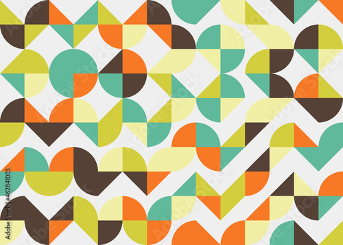 Wallpaper Mural Abstract Geometric Pattern generative computational art illustration Torontodigital.ca