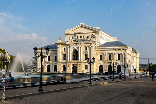 The city of Drobeta Turnu Severin in Romania