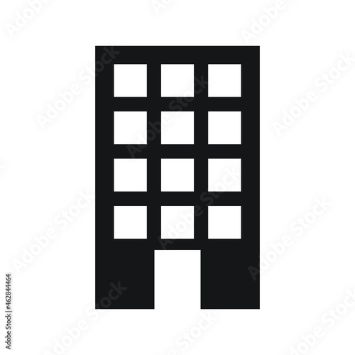 building Icon . Lorem Ipsum Illustration design