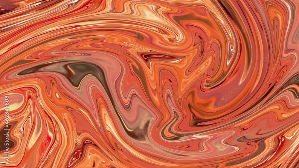 4K Ultra HD. Stylish 3D Abstract Animation Color Wavy Smooth Wall. Concept Multicolor Liquid Pattern. Orange Red Wavy Reflection Surface Macro. Trendy Colorful Fluid Abstraction Flow.
4K Ultra HD. Stylish 3D Abstract Animation Color Wavy Smooth Wall. Concept Multicolor Liquid Pattern. Orange Red Wavy Reflection Surface Macro. Trendy Colorful Fluid Abstraction Flow.