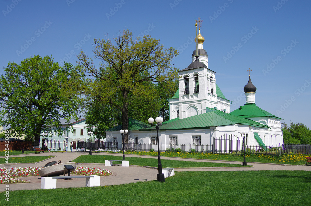 Vladimir, Russia - May, 2021: Savior Transfiguration Parish Church of St. Nicholas