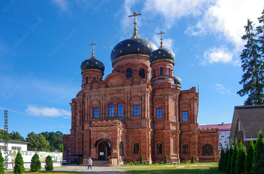 Kurovskoe, Russia - September, 2020: Guslitsky Spaso-Preobrazhensky Monastery
