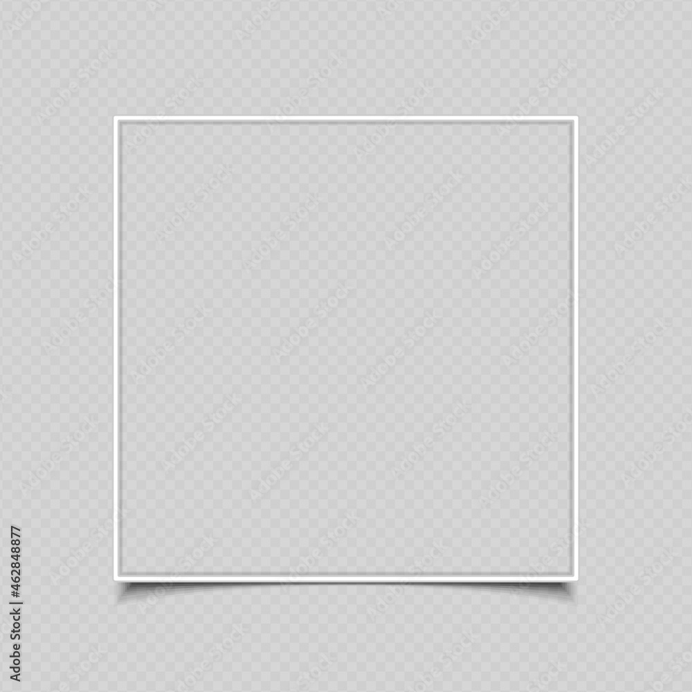 Blank photo frames with shadow effects isolated on transparent background. Vintage photos for your picture. Vector illustration in realistic style. EPS 10. Blank photo frames with shadow effects isolated on transparent background. Vintage photos for your picture. Vector illustration in realistic style. EPS 10.