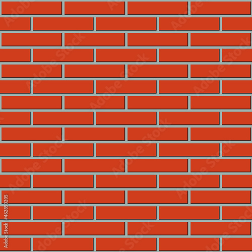 seamless texture walls of white brick vector background