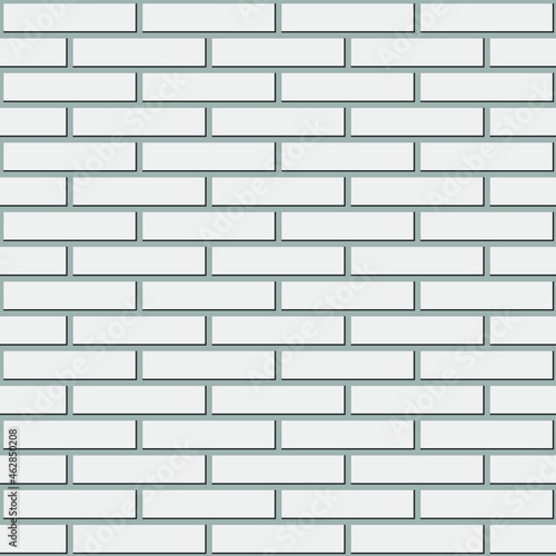 seamless texture walls of white brick vector background