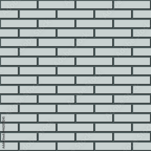 seamless texture walls of white brick vector background