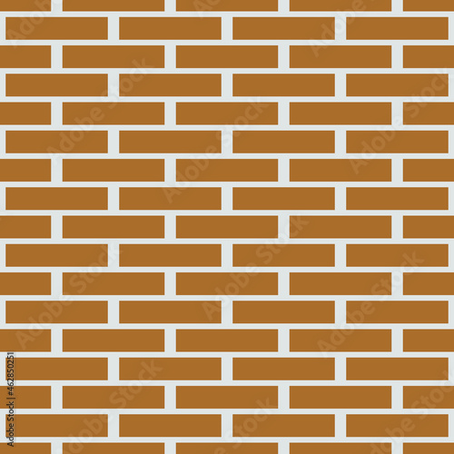 seamless texture walls of white brick vector background