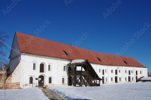 Ryazan, Russia - March, 2021: Architectural ensemble of the Ryazan Kremlin. Ryazan historical and architectural Museum-reserve