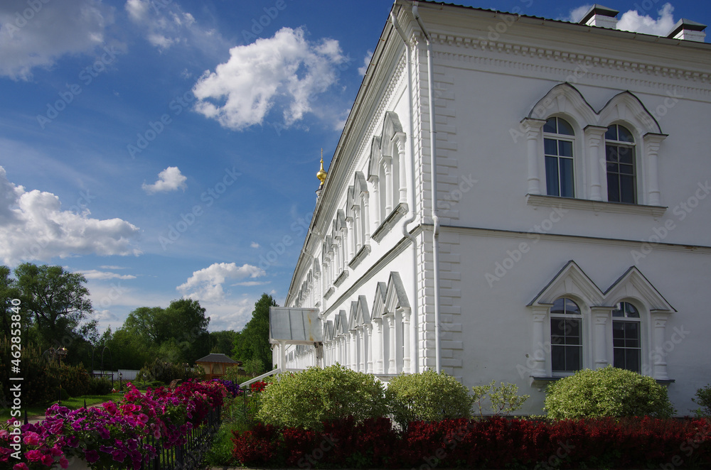 Fototapeta premium Yaroslavl, Russia - May, 2021: Vvedenskiy Tolga Convent - the convent of the Yaroslavl diocese