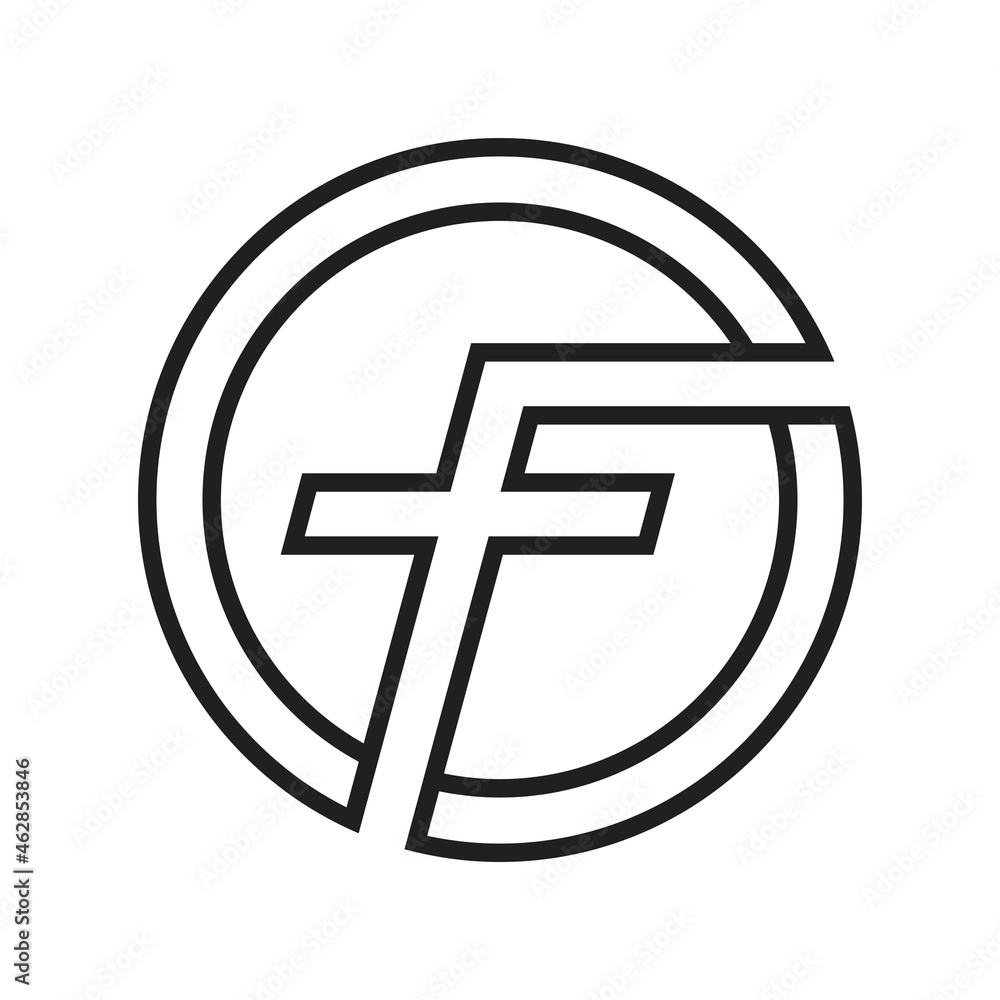 circle outline vector letter circle outline vector letter