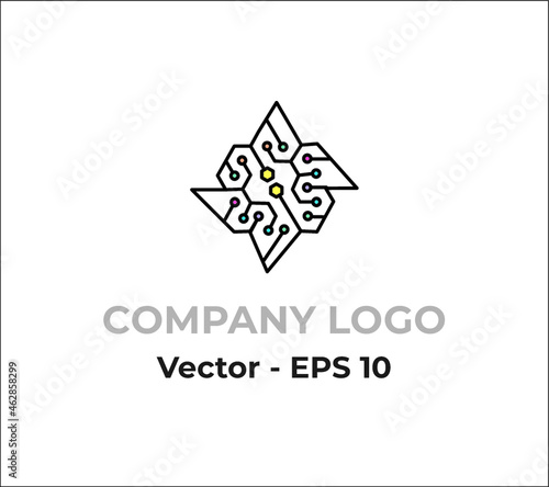 Company Logo, Vector. EPS 10.