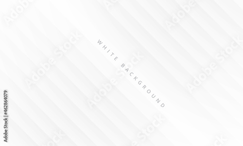 Abstract white background with overlay shape and line. white space background concept