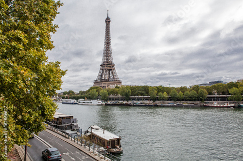 Eiffle Tower in Paris France, September 2019