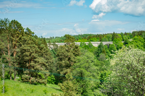 stańczyki most mosty wiadukt kolejowy kolejowe akwedukt tory pociąg kolej warmia mazury warmińsko-mazurskie