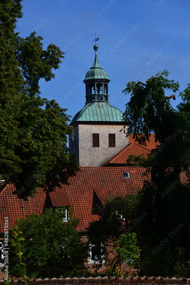 Historisches Kloster in der Altstadt von Walsrode, Niedersachsen