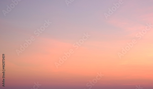 Colorful sky after the sunset, natural background © Olga Kazanovskaia 