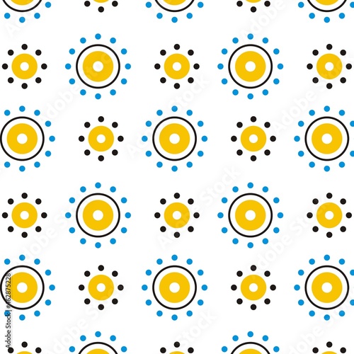 polka dot pattern background wallpaper vector illustration