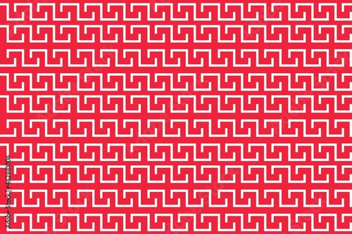 Zigzag pattern background is arranged seamlessly photo