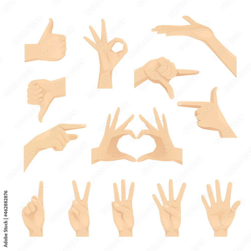 Hand to hand set
