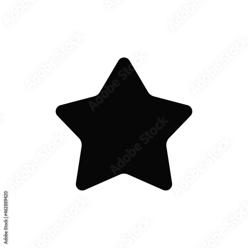 Star icon vector. Star sign