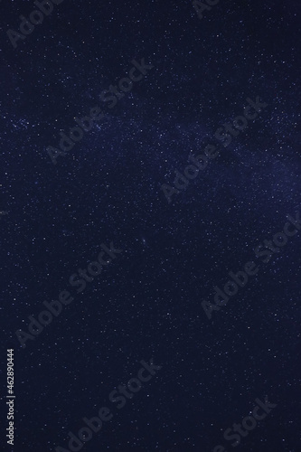 Picturesque view of night sky with beautiful stars