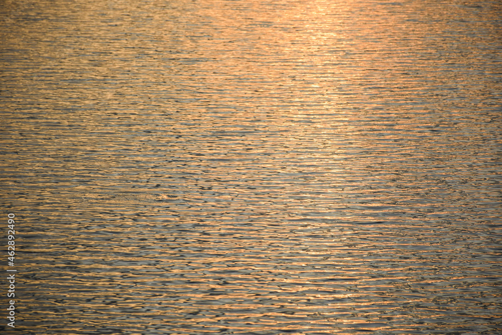 evening sea surface pattern of the atlantic ocean