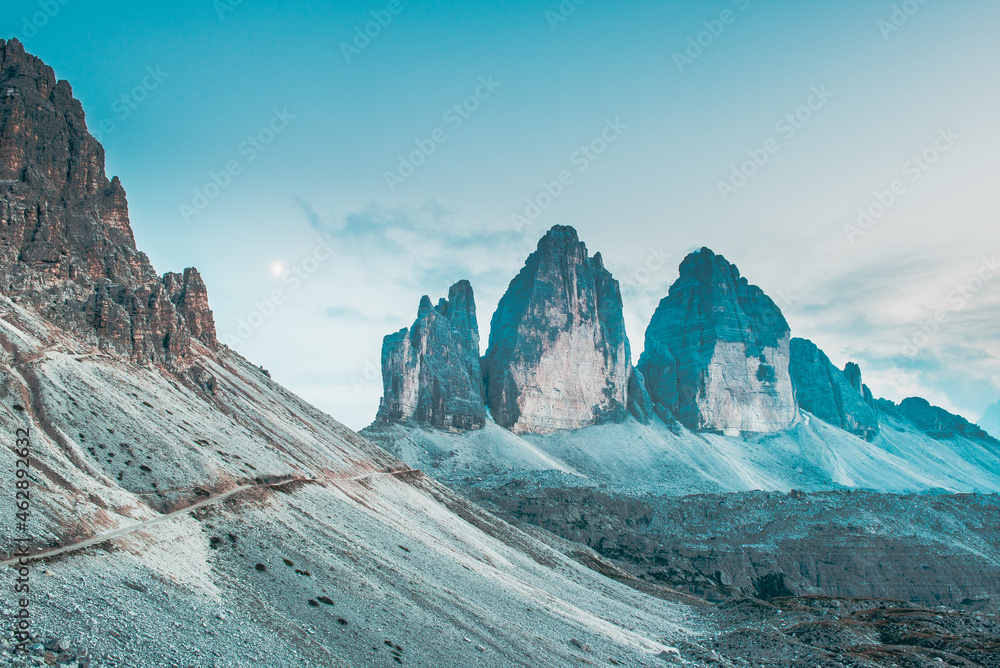 Fototapeta premium Tre Cime, Dolomity, Włochy