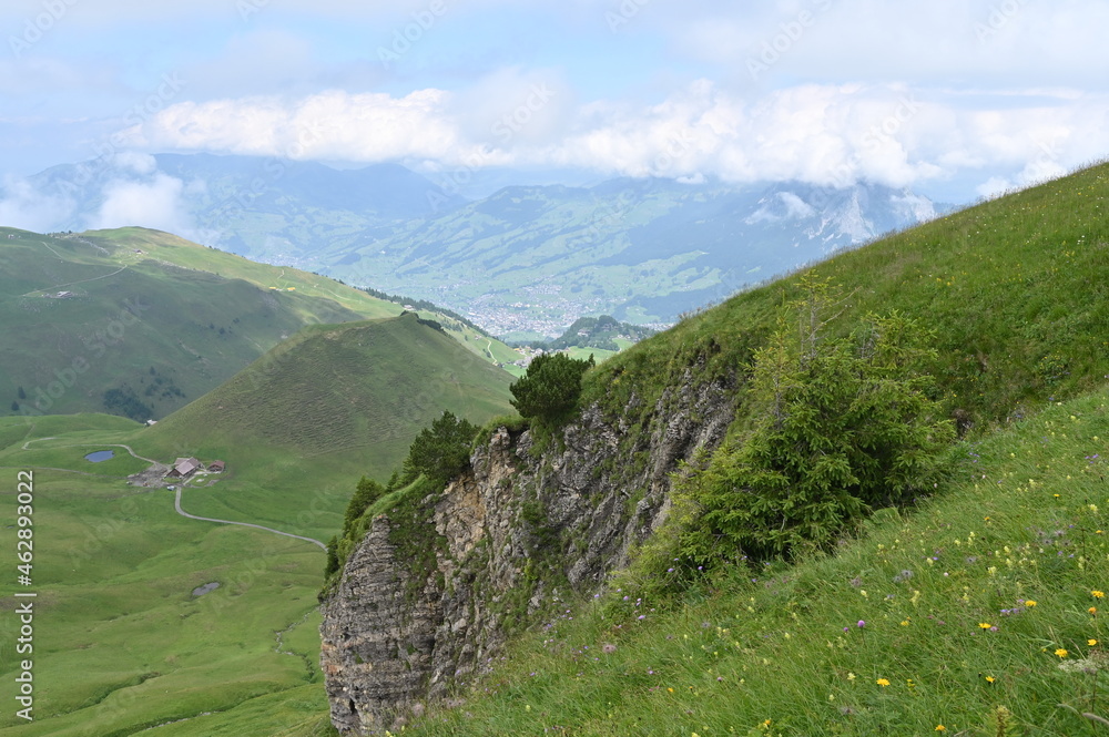 Naklejka premium Scenic valley