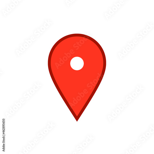 Location icon, map pin, gps mark pointer vector. Free Download Location icon, map pin, gps mark pointer vector. - GFXLoad