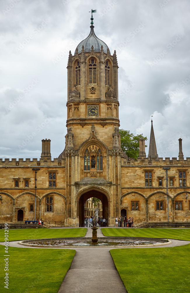 Tom Tower. Christ Church. Oxford. England
