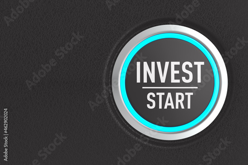 push button with text inves...