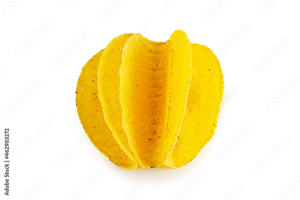 taco isolated on a white background