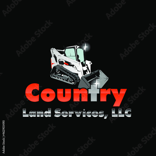 Illustration Vector Graphic of Bulldozer logo design