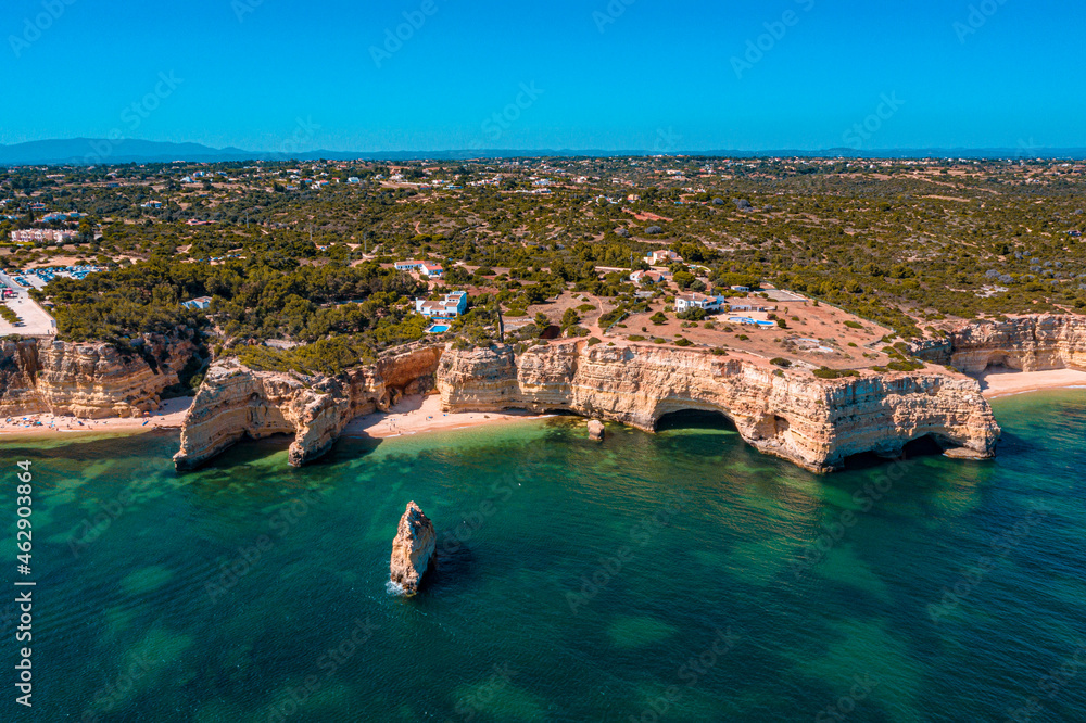 Aerial view of Lagos, Alrgave Portugal