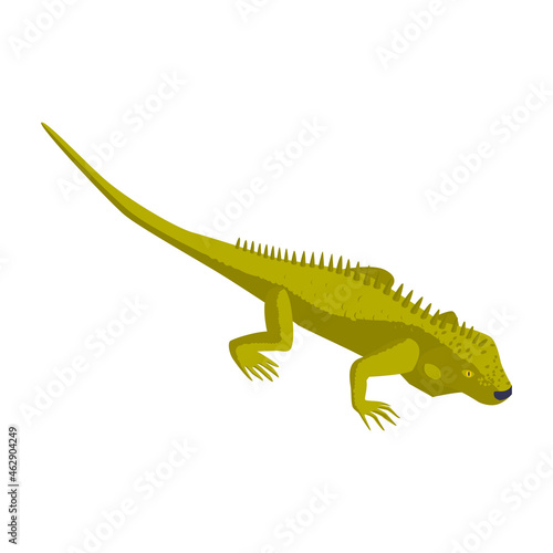 Isometric Lizard Icon