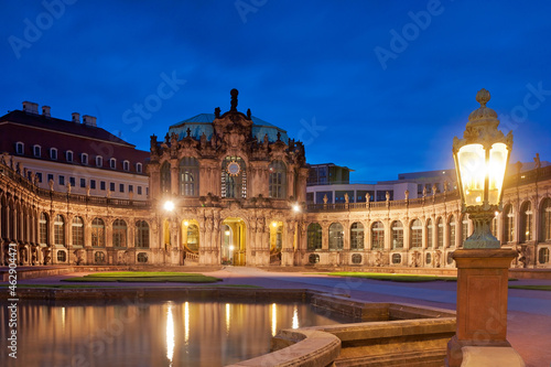 Panoramablick auf Dresden  Deutschland