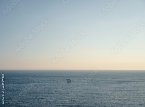 stationary oceanographic platform of Marine Hydrophysical Institute of Russian Academy of Sciences is structure located in sea 600 meters from coast in urban-type settlement Katsiveli