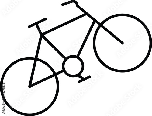 Bicycle Isolated Vector icon which can easily modify or edit

