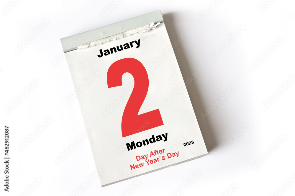 2. January 2023 Day After New Years Day 2. January 2023 Day After New Years Day