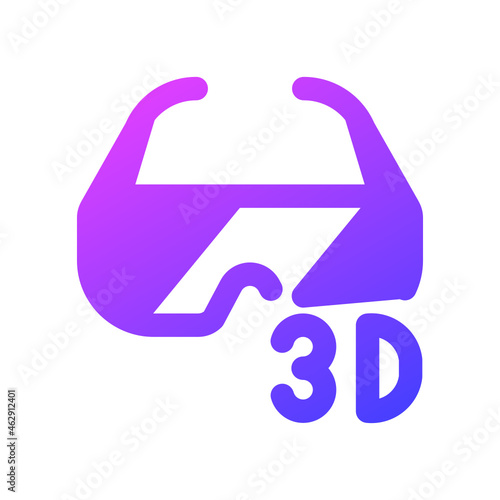 3D glasses icon