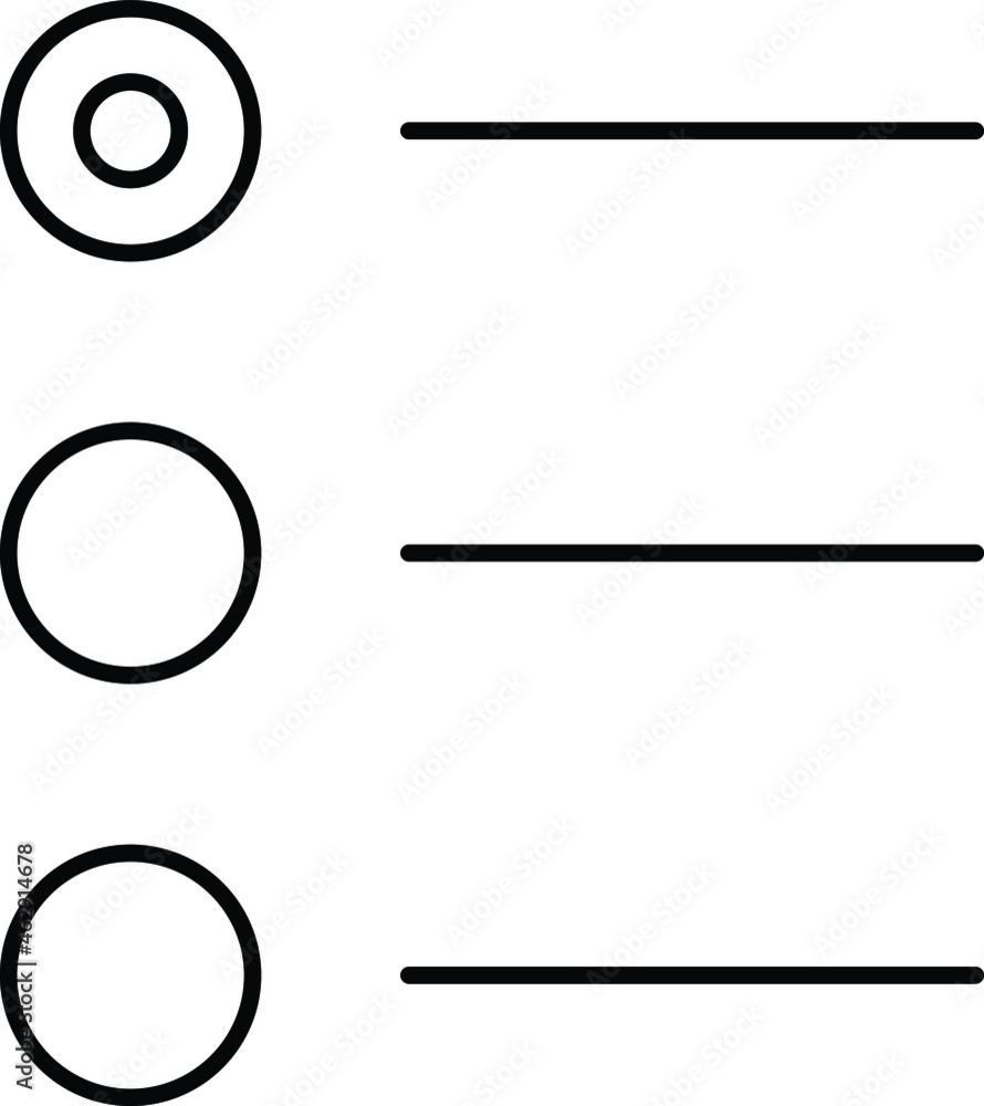Bullets Isolated Vector icon which can easily modify or edit
Bullets Isolated Vector icon which can easily modify or edit