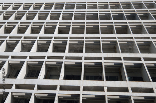 windows of a building