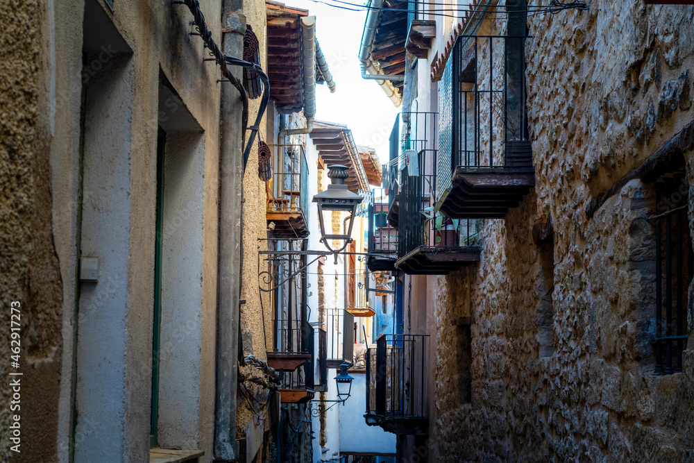 Narrow alley in the old city Narrow alley in the old city