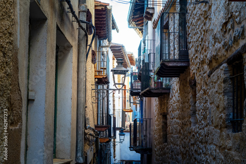 Narrow alley in the old city
