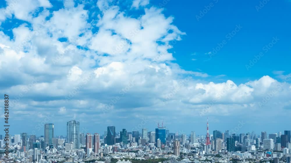 4K・東京風景・タイムラプス