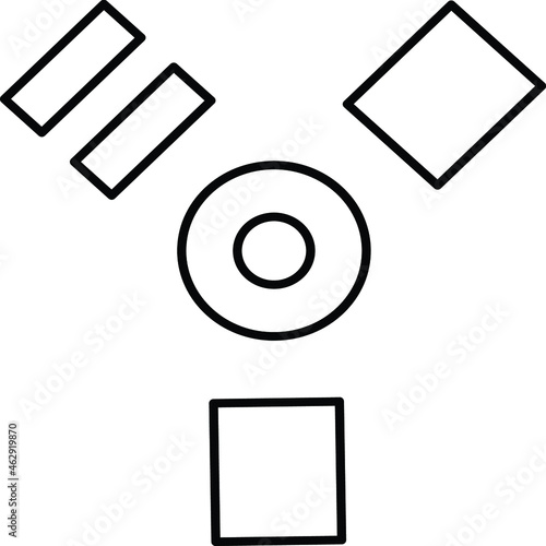 Photos Firewire Isolated Vector icon which can easily modify or edit