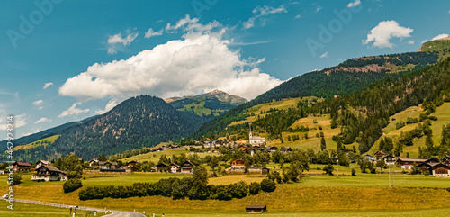 Beautiful alpine summer view near Grosskirchheim, Kaernten, Austria