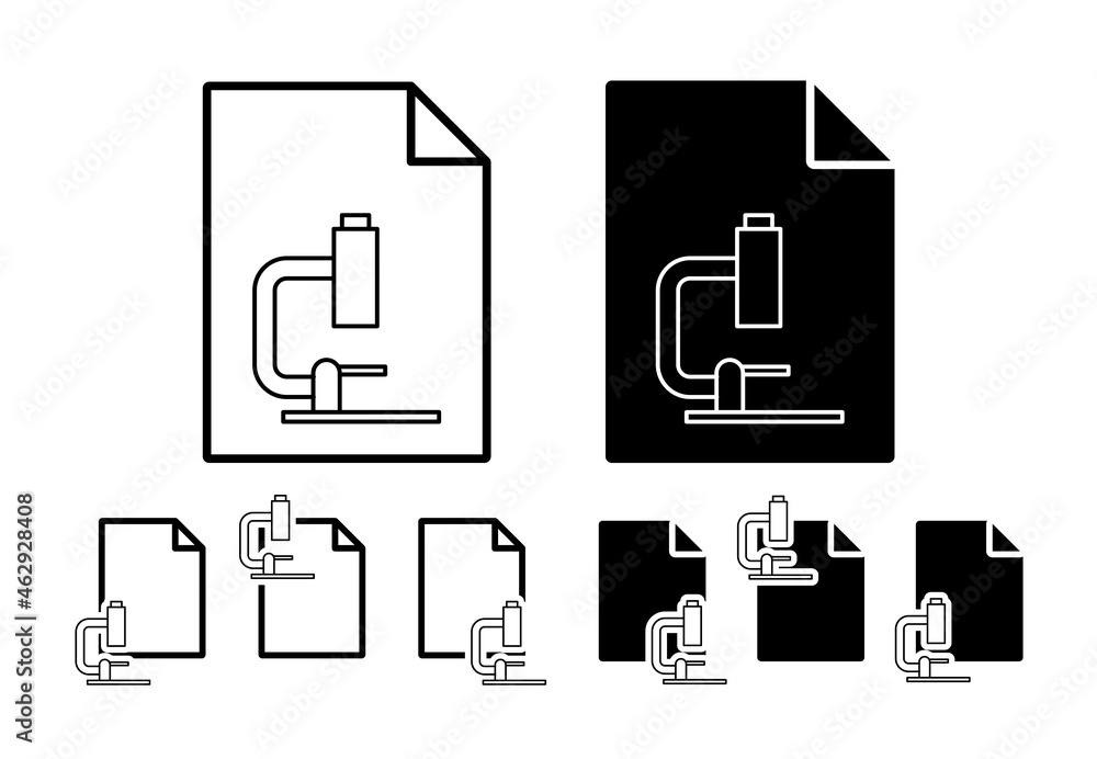 Blood donation, microscope vector icon in file set illustration for ui and ux, website or mobile application Blood donation, microscope vector icon in file set illustration for ui and ux, website or mobile application
